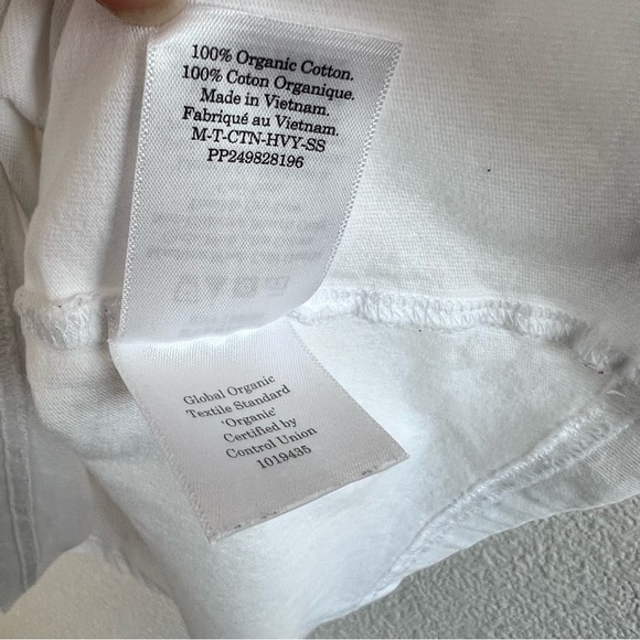 Everlane Men’s The Essential Organic Tee White - Picture 10 of 13